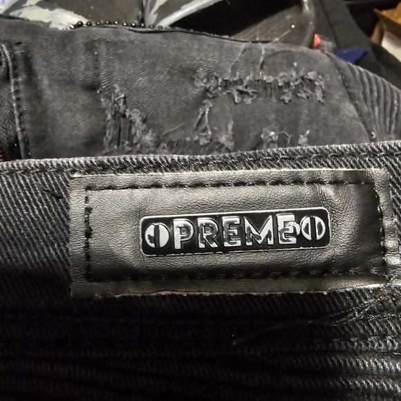 Preme Men's Jeans Black - Picture 1 of 12